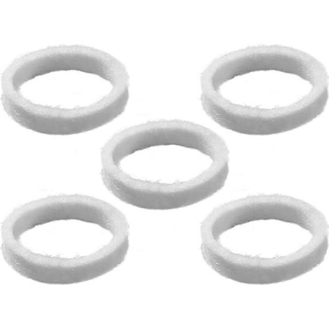 Lot de 5 rondelles en feutre de rechange pour broyeurs de machines à expresso - Compatibles avec les modèles BES870, BES878, BES880, BES980 et BCG820 (1/5)