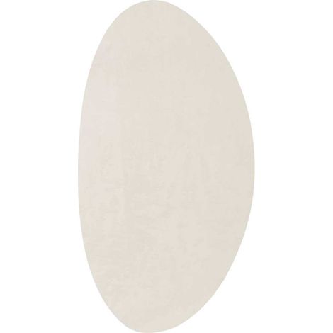vidaXL Tapis HUARTE Crème 100 x 200 cm Polyester (1/5)