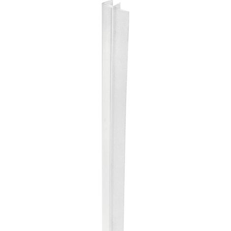 Novellini – Joint vertical pour porte coulissante Glax 2.0 – Étanchéité durable – Installation facile – Compatible avec portes de douche (1/2)