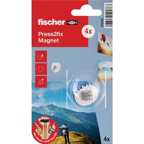 Fischer 570492 Press2fix magneti 4 pz. (1/5)