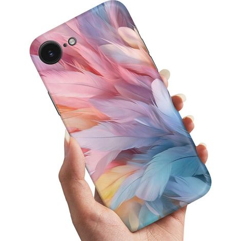 Skal / Mobilskal till iPhone 16e / 17e - Feathers