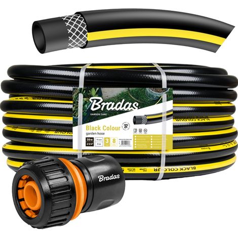 Schwarzer Gartenschlauch 3/4" - 50 m (1/5)