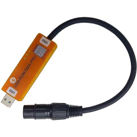 USB-RMD-DMX2.0 Mobile-Anwendung: Drahtloser RDM-DMX-Controller für Bühnenbeleuchtung (Android und iOS) (1/5)