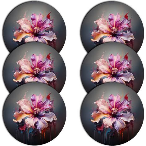 Juego de 6 manteles individuales redondos - livia (1/3)
