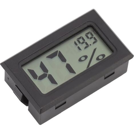Digitales Mini-Hygrometer, elektronisches Thermometer-Hygrometer, Zigarrenkisten-Thermometer, Zigarrenschrank-Thermometer für Keller, Gewächshaus, Weingut.
