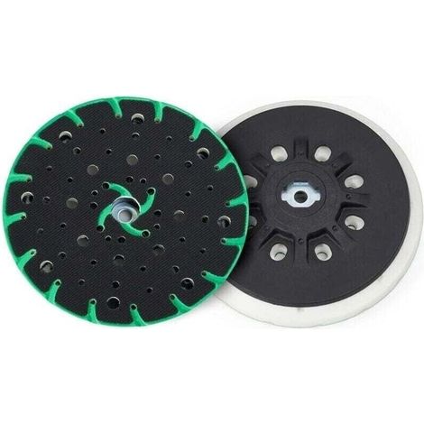 Plateau ponceuse 150 mm avec aspiration de poussière - Filetage de raccordement M8 - remplacement du festool plateau ponceuse, compatible avec le ponceuse excentrique 150mm bosch makita etc (1/4)