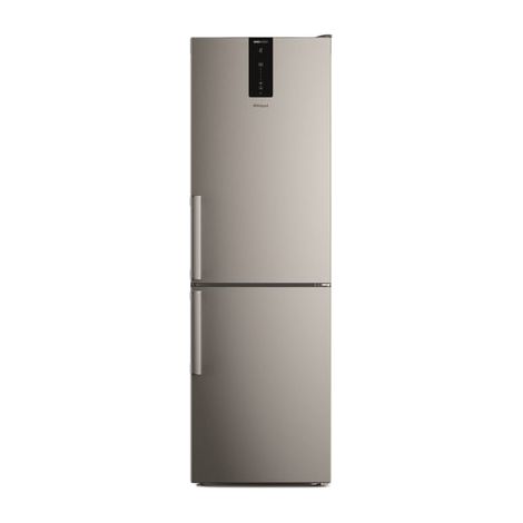 Whirlpool – Réfrigérateur combiné 335L – 2 portes – Congélateur en bas – Classe énergétique E – Dégivrage automatique – Dimensions H191.2 x L59.6 x P67.8 cm (1/5)