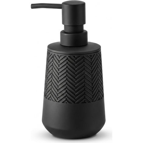 Distributeur de Savon Noir Mat pour Cuisine et Salle de Bain - Liquide Vaisselle (1/5)