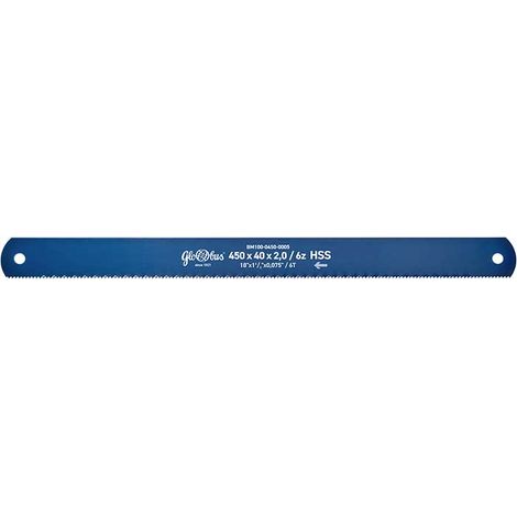 Lama per sega circolare HSS-DMo5 secondo PN 450x40x2.0/10 globe (1/4)