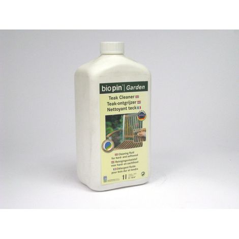 Nettoyant pour bois exotique Biopin 1L soit 9m²