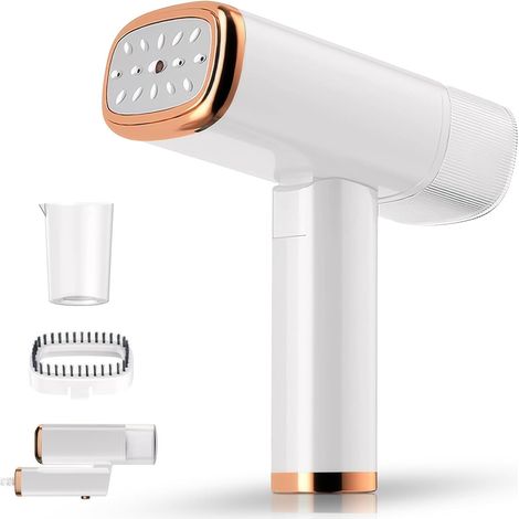 Vaporizador de viaje plegable, 120 ml, se calienta en 30 segundos, vaporiza la ropa. (1/5)
