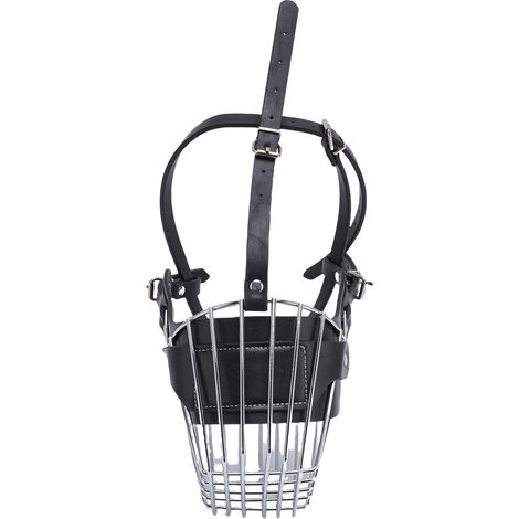 Muselière pour chien, empêche les morsures, contrôle le comportement, confort optimal, sangle ajustable, convient aux bergers allemands et aux golden retrievers. (1/5)