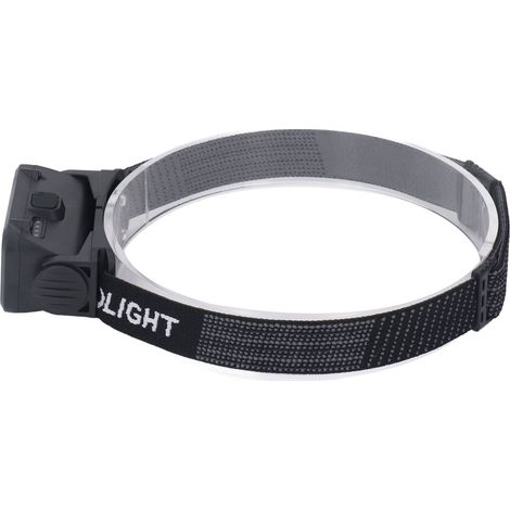 LED-Stirnlampe, USB-Ladefunktion, 5 Helligkeitsstufen, IPX4 wasserdicht, geeignet zum Radfahren und Angeln. (1/4)