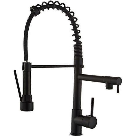 Robinet de cuisine à ressort pour la maison, compatible avec lave-vaisselle et évier, robinet pratique et durable (1/3)
