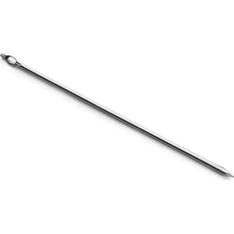 Ibili Aguja para atar acero inoxidable plateado 18 cm