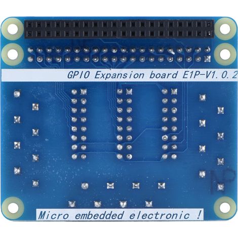 Carte d'extension GPIO avec vis et capuchons pour Raspberry Pi 2/3 B, compatible avec divers projets électroniques. (1/5)