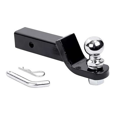 Hitch Adapter, 2 Inch/50 mm, Tow Bar Adapter for American Vehicles, Ball Joint for Car, Van, Truck, Camper (1/5)