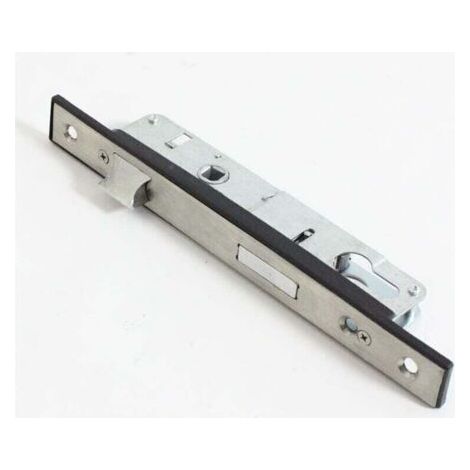 Serrure à encastrer monopoint de porte de jardin 85 mm en acier inoxydable