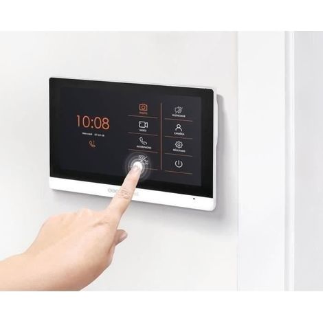 Scs Sentinel – Interphone vidéo filaire 7 pouces – Badges RFID – Vision nocturne – Platine de rue grand angle IP55 – Garantie 5 ans