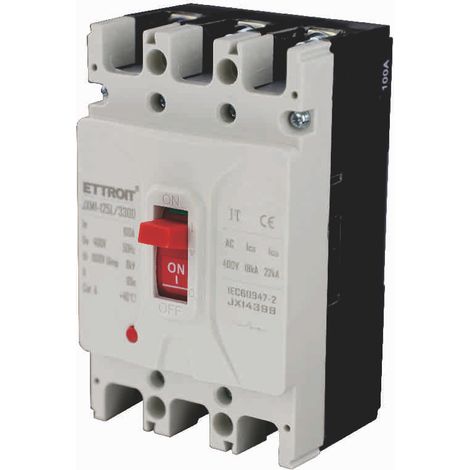 ETTROIT MCCB 3P 100A 400V-22KA MCCB MCCB Kompaktleistungsschalter JX14399 (1/3)