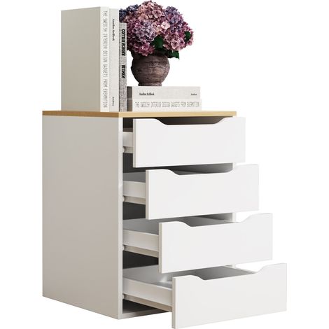 Cajón de mesita de noche de madera Malira L 61x46x42 - VCM (1/3)