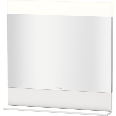Miroir DuravitVEROavec éclairage Espace de stockage 800x800x142mm taupe