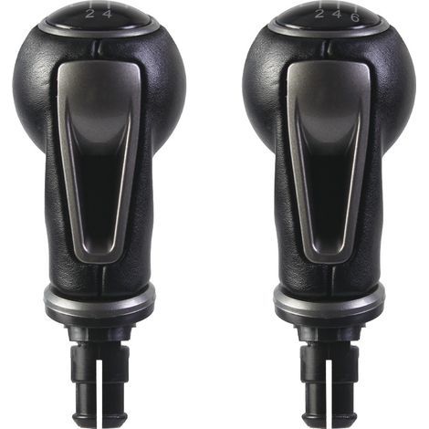 Kompatibel mit SEAT Ibiza Lyon Seat/Altea, universeller Schaltknauf, Gunmetal-Finish, vergoldet, 6 Gänge, einzeln erhältlich (1/4)