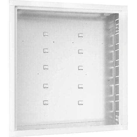 Réservoir de chasse encastré avec porte entièrement peinte. Caleffi 700024 Blanc (1/4)