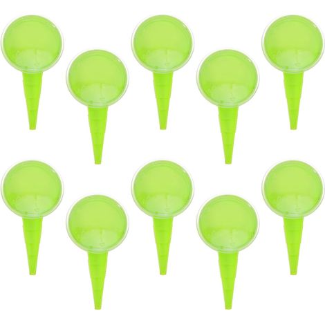 Lot de 10 Semoirs Manuels Réglables à 5 Niveaux, Distributeur de Graines de Jardin Fruit Vert, Outil de Plantation Précis pour Semis, Épandeur Portatif Multifonction pour (1/5)