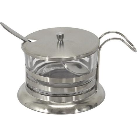 Distributeur de Parmesan "Fromages" 18cl Argent (1/2)