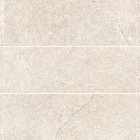 Carrelage effet Pierre Beige Coquille 100x33,3x0,86 cm Torvane - Mur intérieur (vendu par carton de 2 m²) - RO'MA CARRELAGE