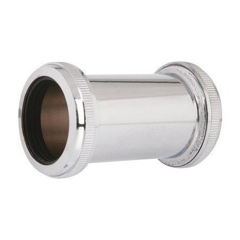 Douille de raccordement grise droite à serrage - Diamètre 40 mm - Valentin (1/2)