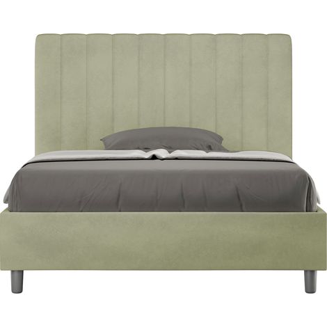 Letto 1 Piazza e Mezzo 120x200 cm Senza Rete Agueda Tè verde (1/5)
