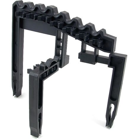 Soporte ligero para palos de golf - 9 soportes antivibración para hierros - Fácil de usar (1/5)