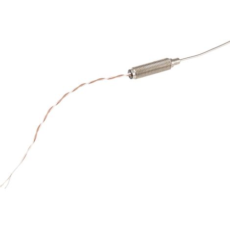 Thermocouple type T Ø 1.5mm, L 1m, +400°C max à Câble ( Prix pour 1 )
