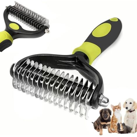 Brosse pour chien et chat pour poils longs, Peignes pour chiens et chats, Chien Peigne Chat Brosse de Toilettage pour Animaux de Compagnie Brosses de Toilettage pour Chiens-1piece (1/5)
