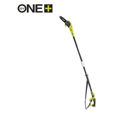 Ryobi – Élagueuse à batterie 18V – Longueur jusqu'à 4m – Moteur Brushless – Tête orientée 30° – OPP1820