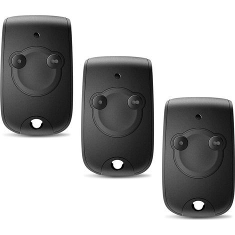 3 pour 1841026 Télécommande Motorisation Portail Portes de Garage NS 2 Canaux 433.42MHZ (1/4)