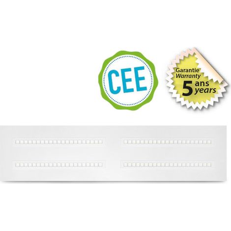 Dalle LED Blanc 295 x 1195 mm 30W 4000K DALI/PUSH - Garantie 5 ans Miidex Lighting® (1/5)