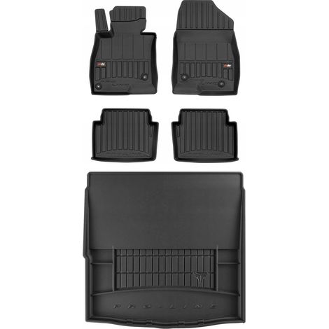 3D SET Fußmatten und Kofferraummatte Mazda 3 3 HB 2013-2018 g (1/5)