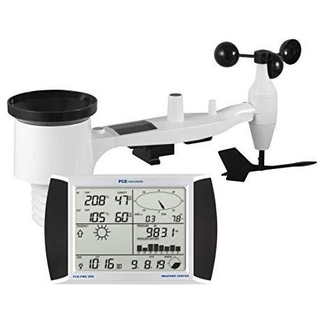 PCE Instruments PCE FWS 20N estación meteorológica inalámbrica táctil