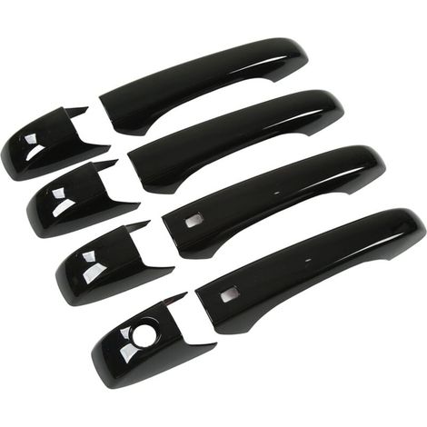 Car Exterior Door Handle Cover Gloss Black Replacement for Jeep Grand Cherokee WK2 WL 2011-2022 MUMU (1/3)