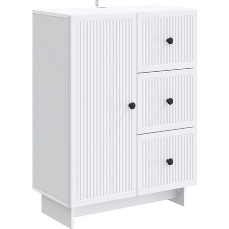 Credenza Bianco 66 x 34,5 x 90 cm Legno ingegnerizzato vidaXL