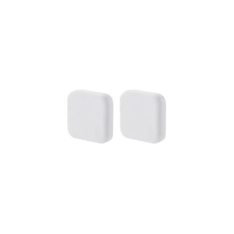 Butée de porte en silicone, butée de poignée de porte autocollante en silicone, amortisseur de poignée de porte, protection murale Crezuo (1/2)