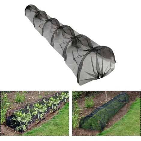 Insulating film for vegetable greenhouses, mesh planting cover, controlled ventilation, for vegetable planting, 300 x 45 x 45 cm (1/5)