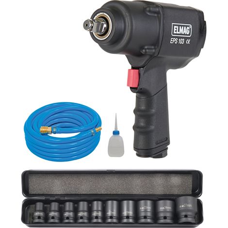 Llave de impacto elmag eps 103 juego completo potente rendimiento