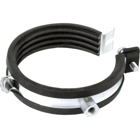 Cornat Rohrschelle mit Schallschutzeinlage 12,7 mm (1/2) / 5er Pack Halterungen & Rohrschellen