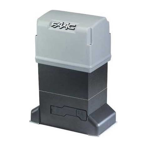 Moteur 844 R 3Ph Sans Pignon Et Sans Platine, Avec Aimants, Cle Dev., Capot FAAC (1/2)