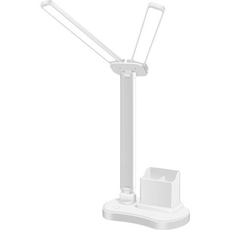 LED-Schreibtischlampe, 3 Helligkeiten, 3 Farben, Schreibtischlampe, Lichtschutz, Schreibtisch, USB-C-Stromversorgung zum Lesen, Lernen, tragbar, faltbar, Touch, dimmbar, für Kinder, Schlafzimmer, Büro