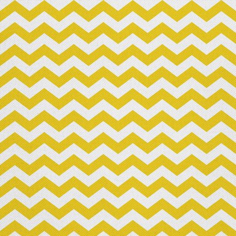 TISSUS DÉCORATIFS D'EXTÉRIEUR OXFORD - motif zigzag jaune (1/5)